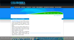 Desktop Screenshot of colorobbia.es