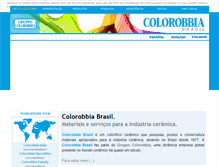 Tablet Screenshot of colorobbia.com.br